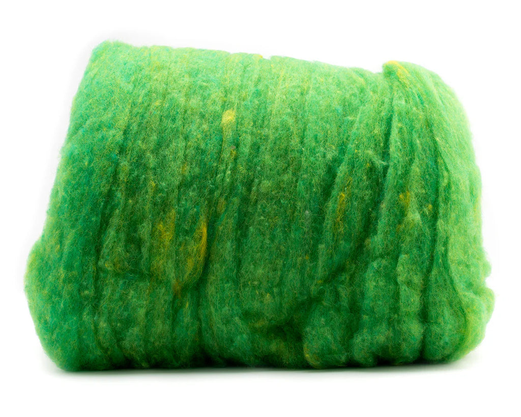 Grasshopper Felting Fleece (Heathered Wool)