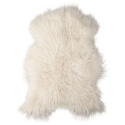 White Icelandic Sheepskin