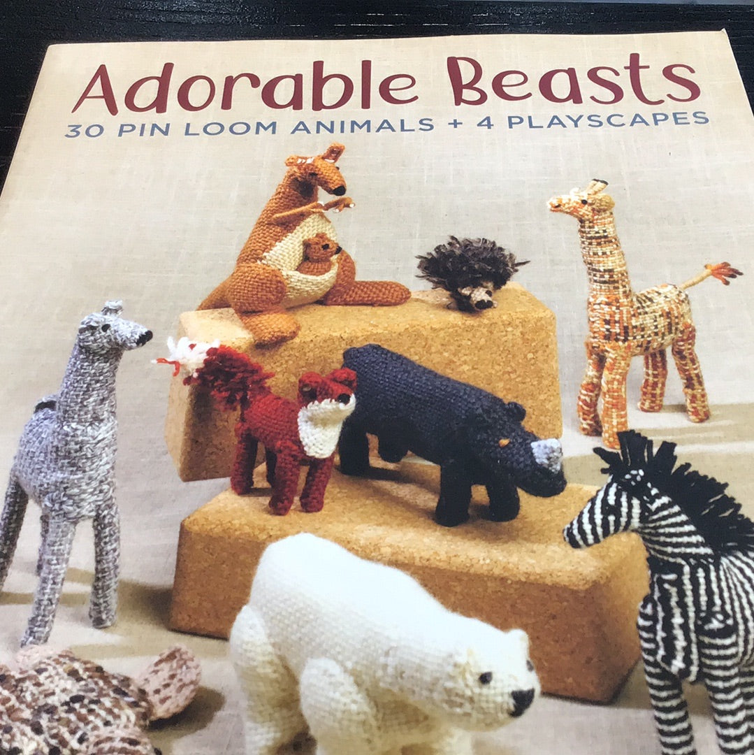 Adorable Beasts: 30 Pin Loom Animals