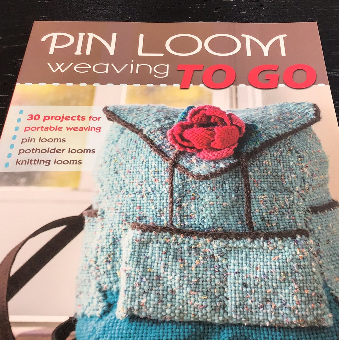 Pin Loom Weaving to Go