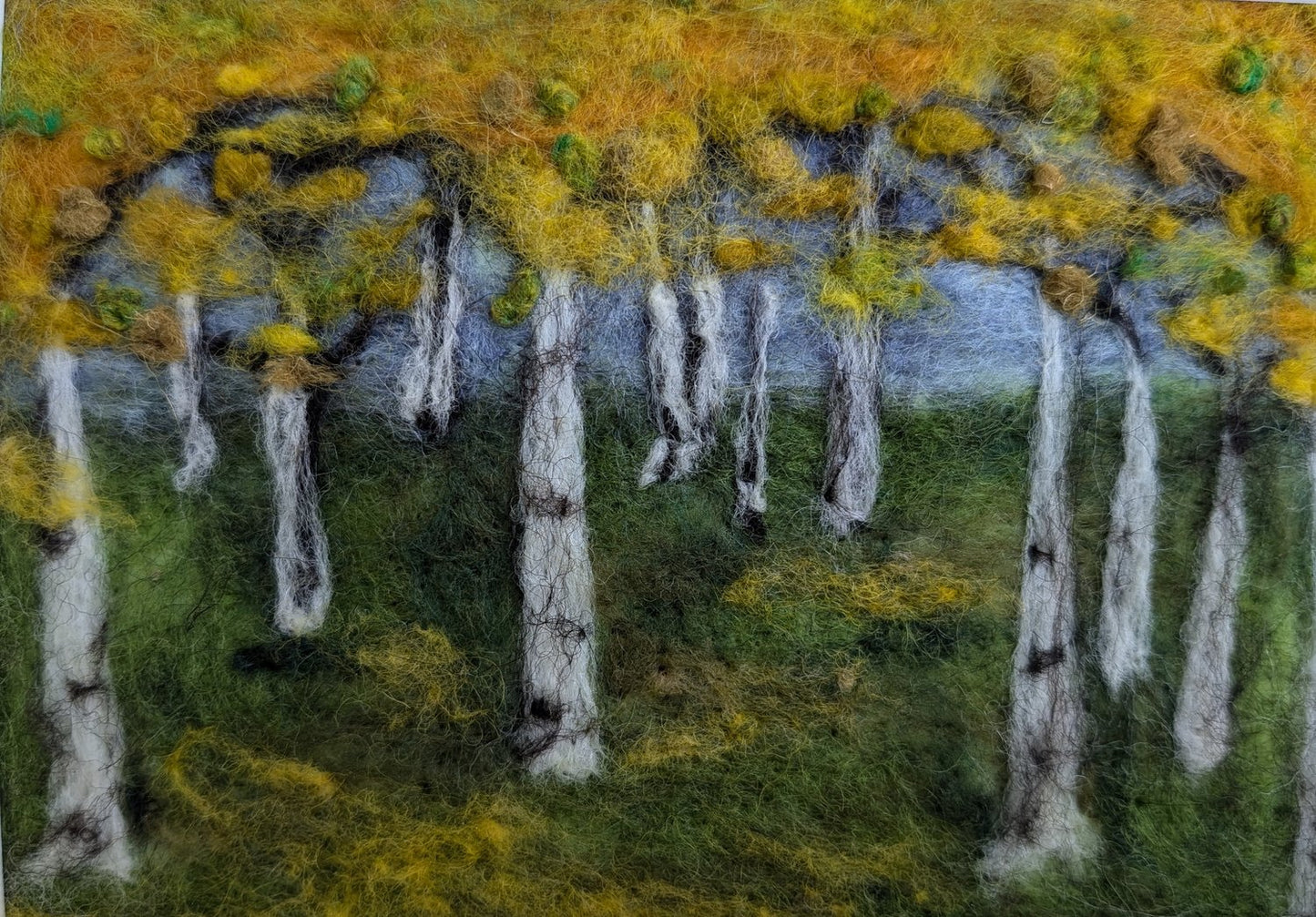 Needle Felted Landscape