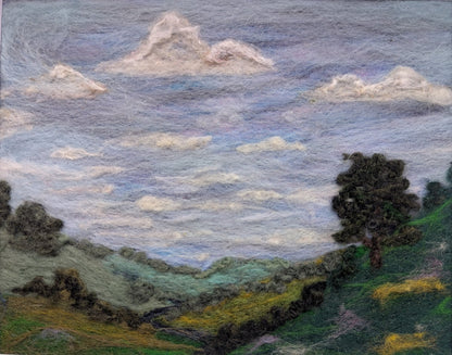 Needle Felted Landscape