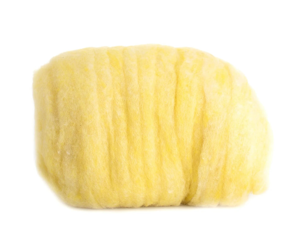 Lemon Drop Felting Fleece (Heathered Wool)
