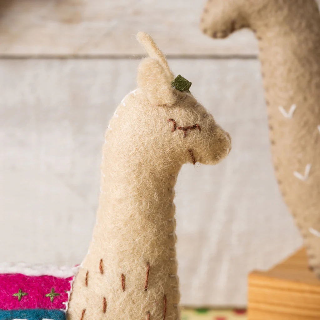 Llama Felt Craft Kit - Makes a Set of 3