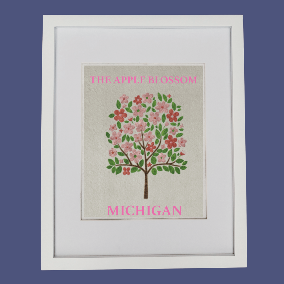 Michigan Apple Blossom - State Flower Collection