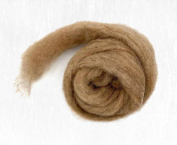 Mouse Carded Corriedale Felting Wool
