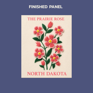 North Dakota Prairie Rose - State Flower Collection