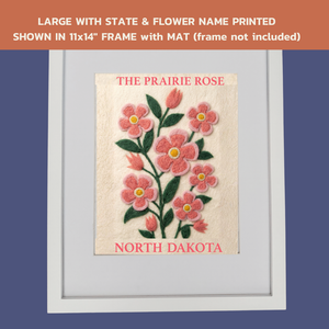 North Dakota Prairie Rose - State Flower Collection