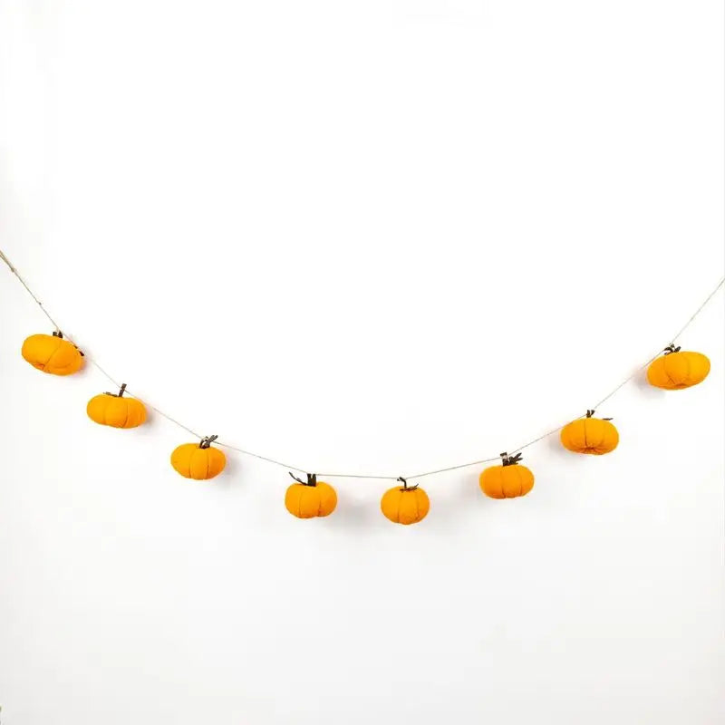 Fall Pumpkin Garland & Accents