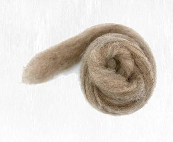 Rabbit Carded Corriedale Felting Wool