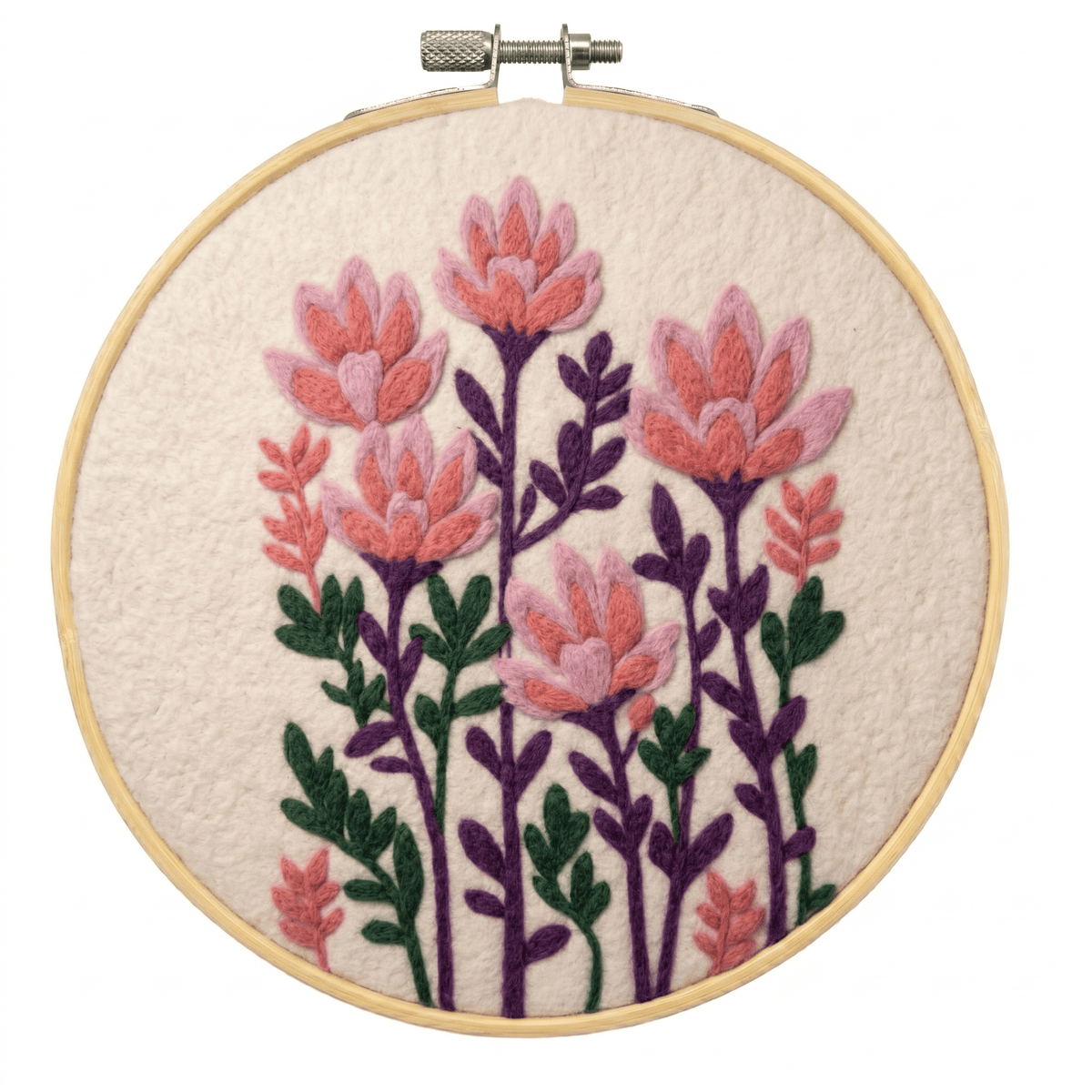 Rhododendron- Felted Art