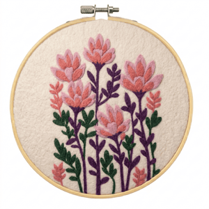 Rhododendron- Felted Art