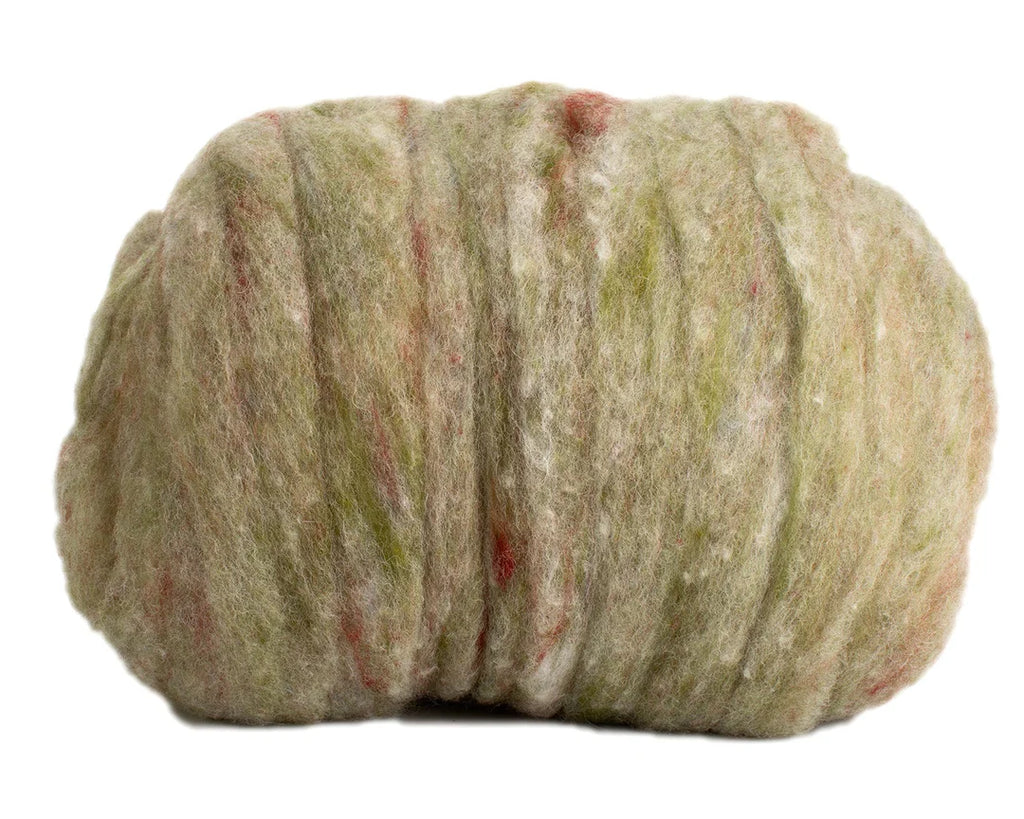 Sage Green Felting Fleece (Heathered Wool)