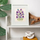 Iris- Felted Art