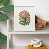 Mountain Laurel- Felted Art