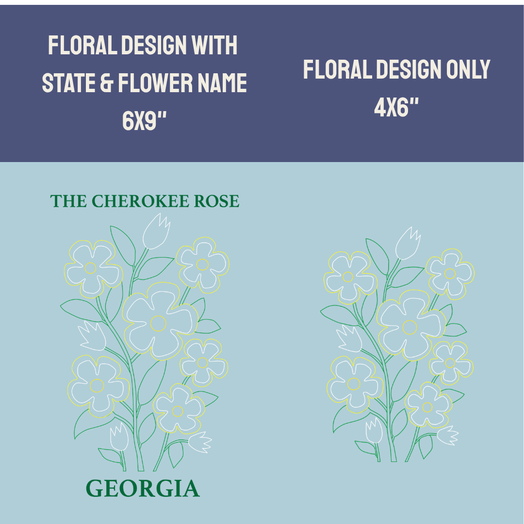 Cherokee Rose- Panel Only