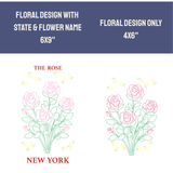New York Rose- State Flower Collection