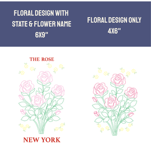 New York Rose- State Flower Collection