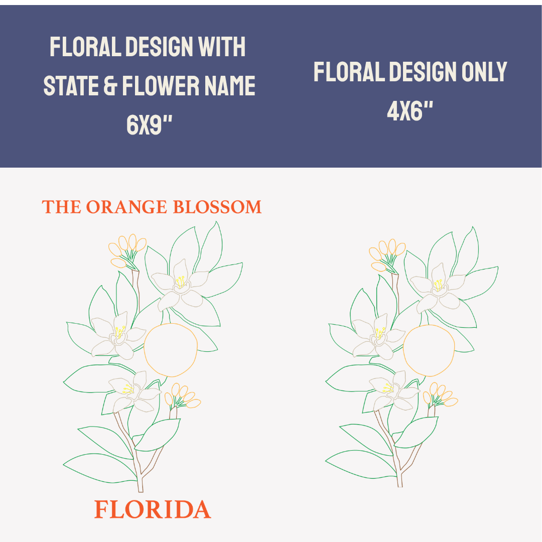 Orange Blossom- Panel Only