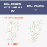 Orange Blossom- Panel Only