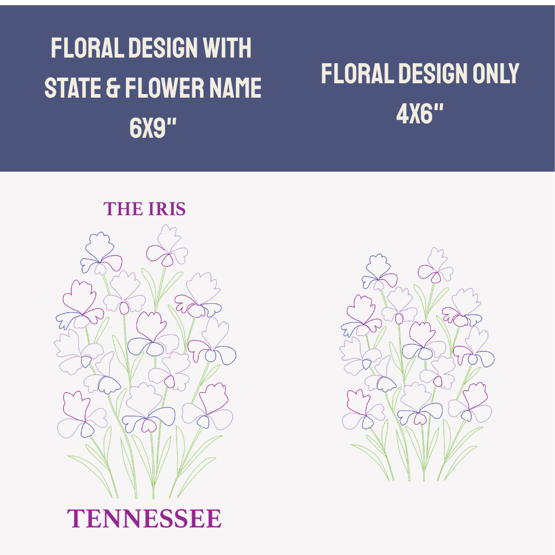 Tennessee Iris - State Flower Collection