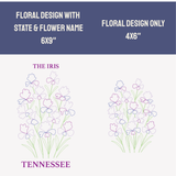 Tennessee Iris - State Flower Collection