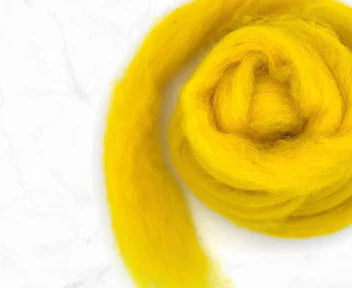 Stella D'Oro Daylily Carded Corriedale Felting Wool
