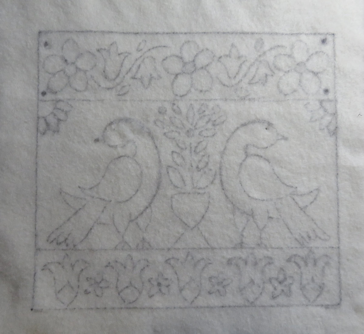 Swedish Geese Folk Art Tapestry Needle Felting Kit