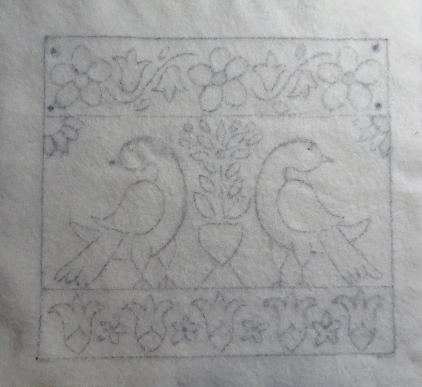 Swedish Geese Folk Art Tapestry Needle Felting Kit