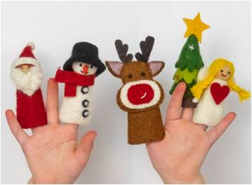 SALE! Felt Finger Puppets -