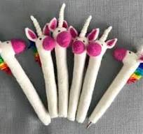 Pencil Topper - Cute Wool Felt Characters!