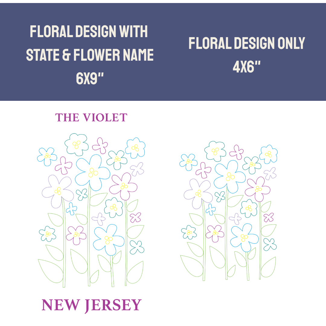 New Jersey Violet - State Flower Collection