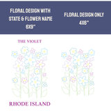 Rhode Island Violet - State Flower Collection