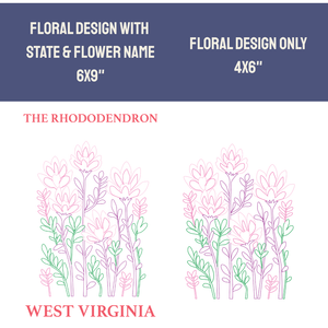 West Virginia Rhododendron - State Flower Collection