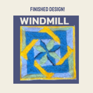 Windmill Barn Quilt - Panel Only