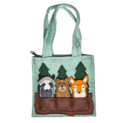 Handmade Felt Puppet Bags for Kids!