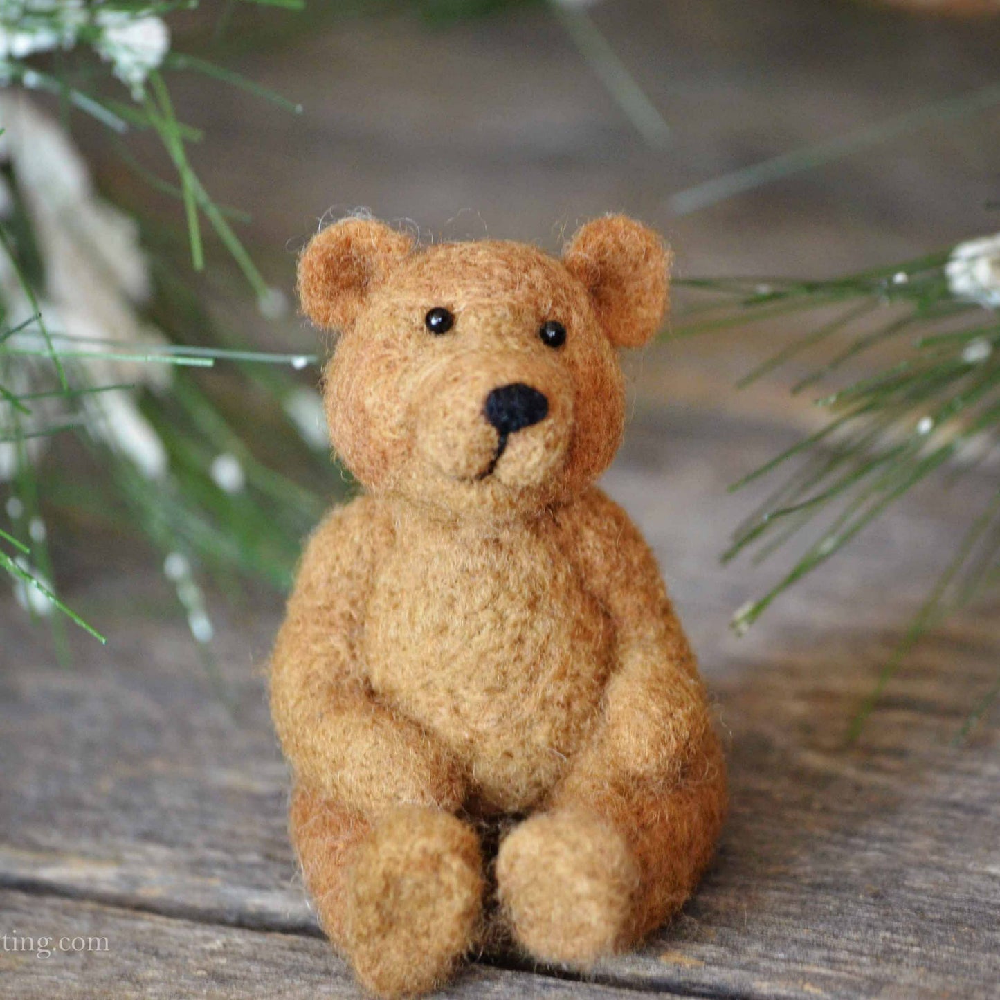 Bear Needle Felting Kit