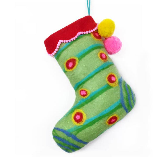 Rocking My Stocking COMPLETE Wet Felting Christmas Craft Kit