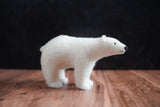 Polar Bear Needle Felting Kit