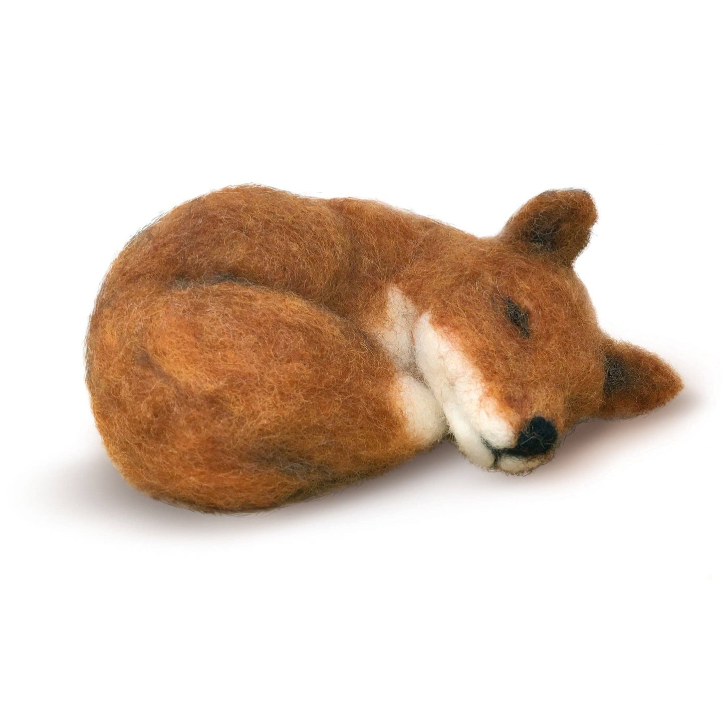 Sleepy Fox Needle Felting Craft Kit