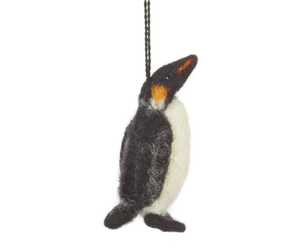Handmade Emperor Penguin Holiday Ornament