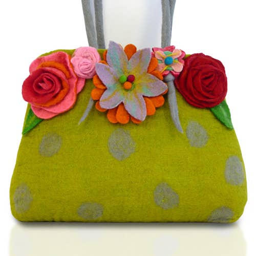 Glorious Gloria Large Wet Felting Purse/Bag Craft Kit