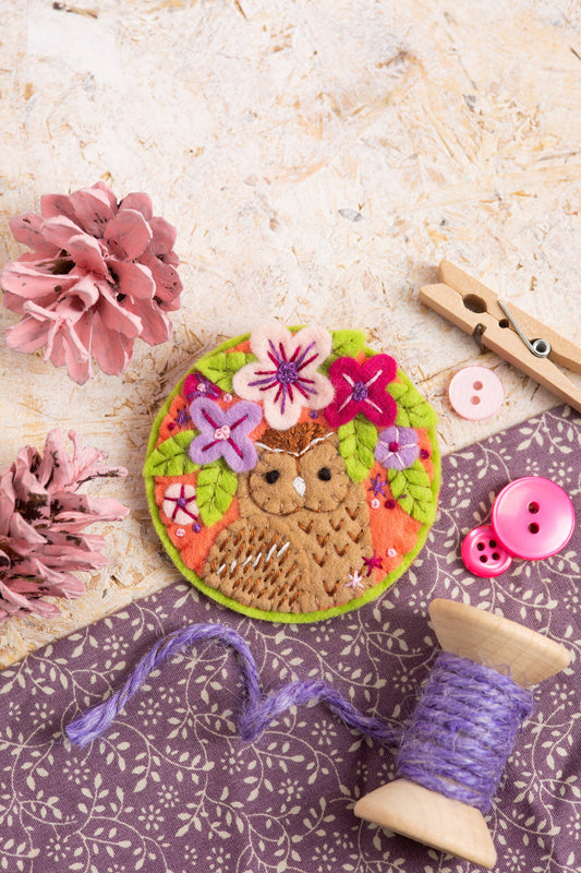 Tawny Owl Felt Craft Kit