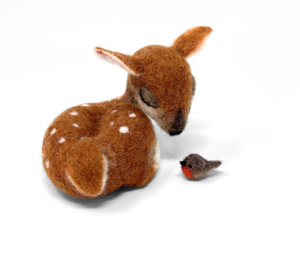 Sleepy Fawn Needle Felt Craft Kit