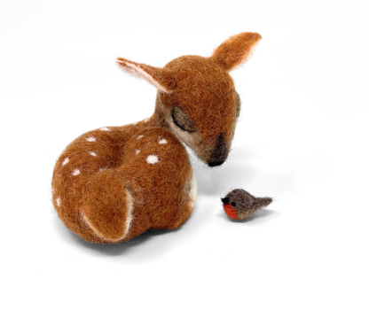 🎀 Sale! Sleepy Fawn Needle Felt Craft Kit