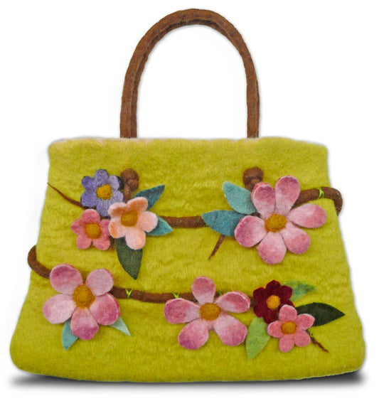 Vintage Vignette COMPLETE Wet Felting Bag Craft Kit