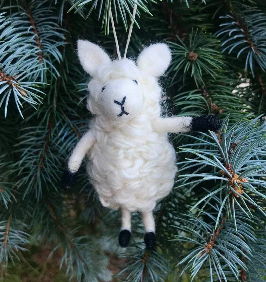 Ornaments - White Sheep