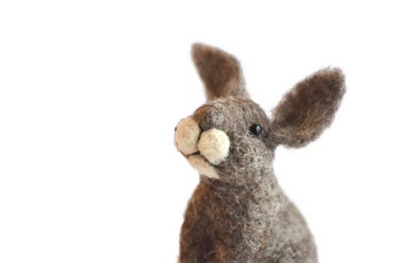 Bunny Needle Felting Kit