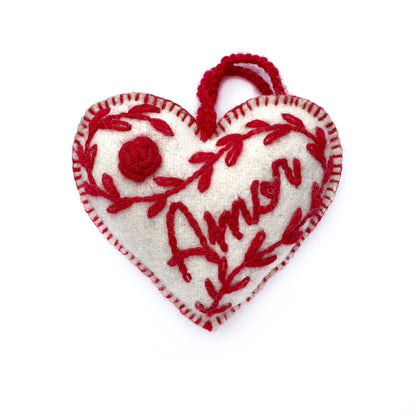 Embroidered Heart