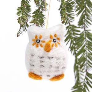 OWL Felt Ornament